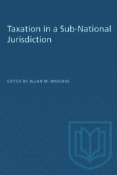 book Taxation in a Sub-National Jurisdiction