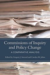 book Commissions of Inquiry and Policy Change: A Comparative Analysis