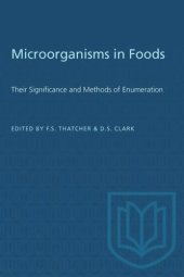 book Microorganisms in Foods: Their Significance and Methods of Enumeration