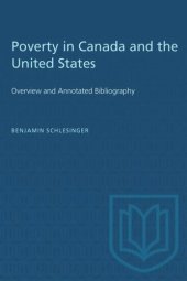 book Poverty in Canada and the United States: Overview and Annotated Bibliography