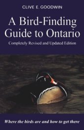 book A Bird-Finding Guide to Ontario