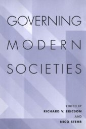 book Governing Modern Societies