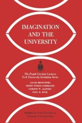 book Imagination and the University