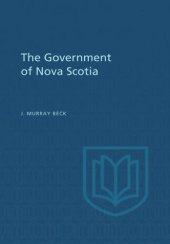 book The Government of Nova Scotia