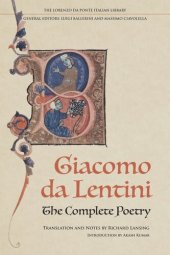 book The Complete Poetry of Giacomo da Lentini