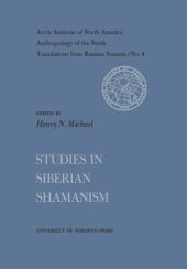 book Studies in Siberian Shamanism No. 4