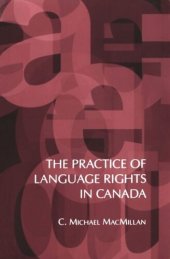 book The Practice of Language Rights in Canada