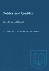 book Debtor and Creditor: Cases, Notes, and Materials