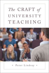 book The Craft of University Teaching