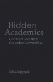 book Hidden Academics: Contract Faculty in Canadian Universities