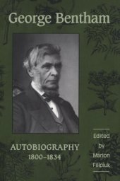 book George Bentham: Autobiography, 1800-1834