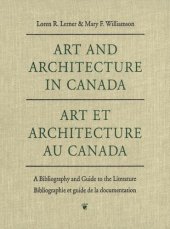 book Art and Architecture in Canada: A Bibliography and Guide to the Literature