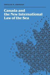 book Canada and the New International Law of the Sea