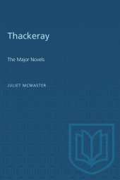 book Thackeray: The Major Novels