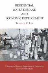 book Residential Water Demand and Economic Development