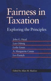 book Fairness in Taxation: Exploring the Principles