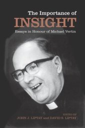 book The Importance of Insight: Essays in Honour of Michael Vertin