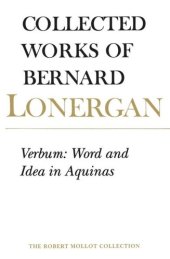 book Verbum: Word and Idea in Aquinas, Volume 2