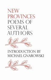 book New Provinces: Poems of Several Authors