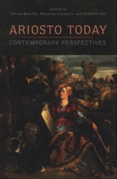 book Ariosto Today: Contemporary Perspectives