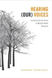 book Hearing (Our) Voices: Involving Service Users in Mental Health Research