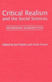 book Critical Realism and the Social Sciences: Heterodex Elaborations