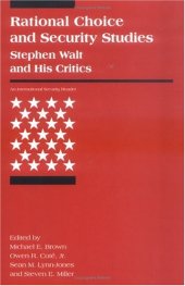 book Rational Choice and Security Studies: Stephen Walt and His Critics 