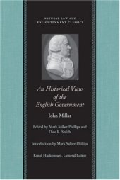 book HISTORICAL VIEW OF ENGLISH GOVERNMENT, AN 