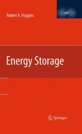 book Energy Storage