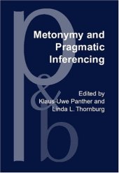 book Metonymy and Pragmatic Inferencing