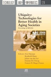 book Ubiquity: Technologies for Better Health in Aging Societies 