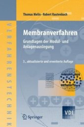 book Membranverfahren: Grundlagen der Modul- und Anlagenauslegung