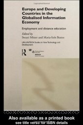 book Europe and Developing Countries in the Globalized Information Economy: Employment and Distance Education 