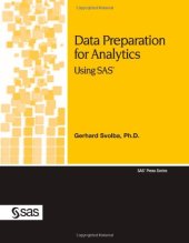 book Data Preparation for Analytics Using SAS 