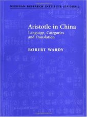 book Aristotle in China: Language, Categories and Translation 