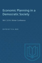 book Economic Planning in a Democratic Society: 9th C.E.P.A. Winter Conference