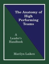 book The Anatomy of High Performing Teams: A Leader's Handbook