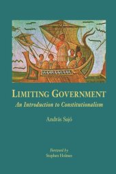 book Limiting Government: An Introduction to Constitutionalism