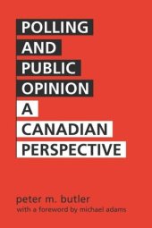 book Polling and Public Opinion: A Canadian Perspective