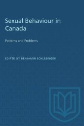 book Sexual Behaviour in Canada: Patterns and Problems