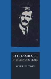 book D. H. Lawrence: The Croydon Years