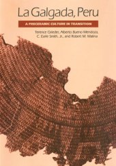 book La Galgada, Peru: A Preceramic Culture in Transition