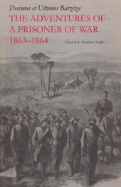 book The Adventures of a Prisoner of War, 1863–1864