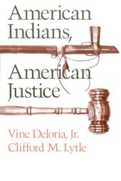 book American Indians, American Justice