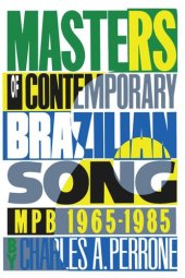 book Masters of Contemporary Brazilian Song: MPB, 1965-1985