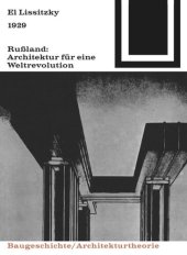 book 1929 Rußland: Architektur für eine Weltrevolution