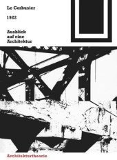 book 1922 –  Ausblick auf eine Architektur