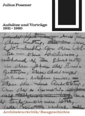 book Aufsätze und Vorträge 1931-1980