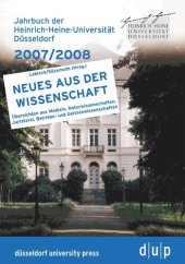 book Jahrbuch der Heinrich-Heine-Universität Düsseldorf 2007/2008