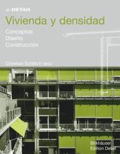 book Vivienda y densidad: Conceptos, diseño, construcción